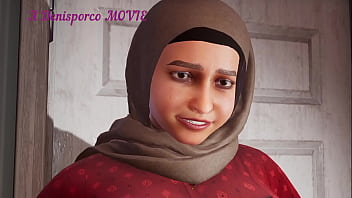 Aisha Berjilbab Arab Muslim Dengan Payudara Dan Pantat Besar Ditusuk Anal Dan Disiram Penuh Sperma