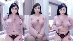 Miyuki Uting Goyang Payudara Transparan Bikin Sange!