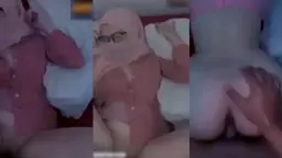 Jilbab Pink Berkacamata Bikin Bergairah, Heboh Di Twitter!